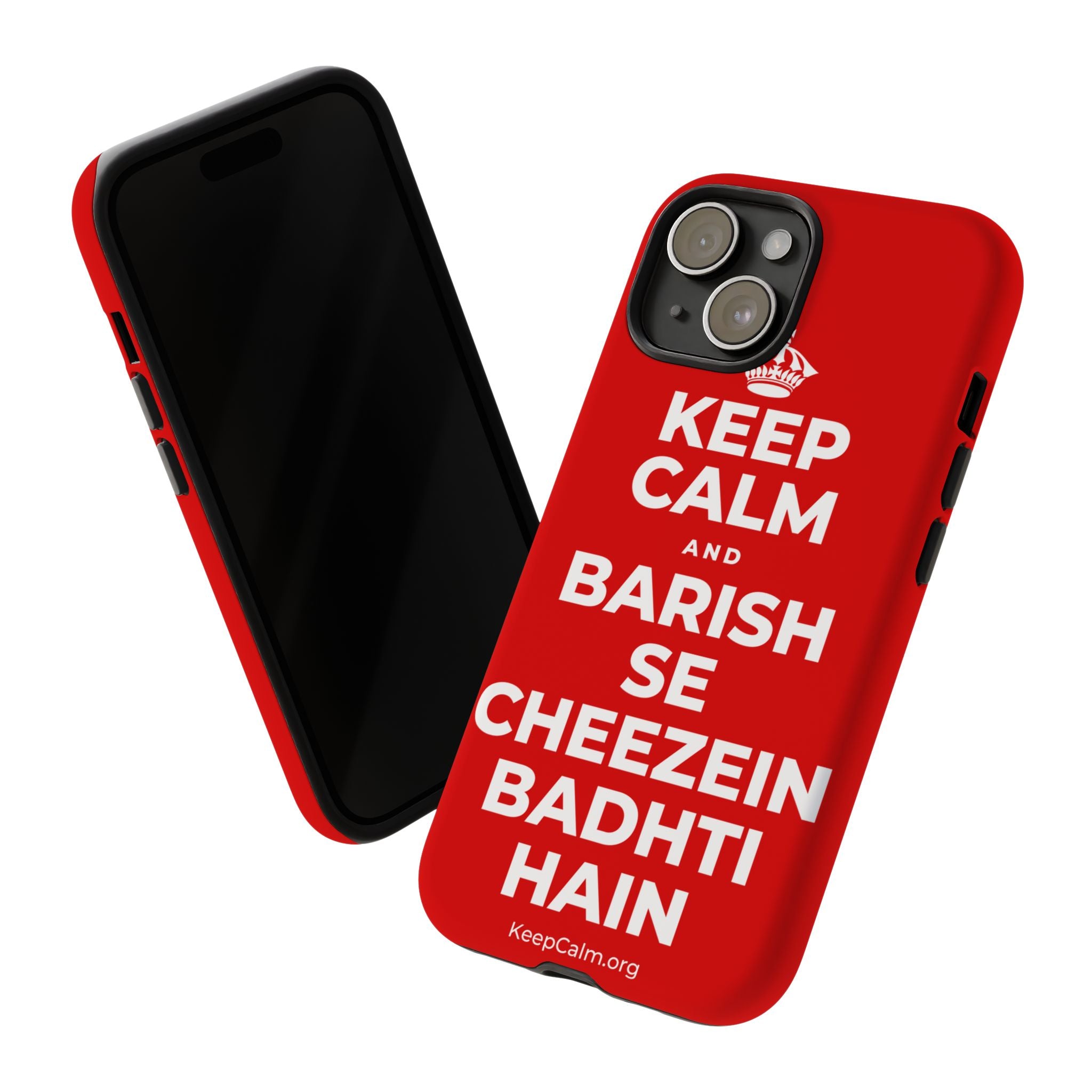 KEEP CALM AND BARISH SE CHEEZEIN BADHTI HAIN Phone Case