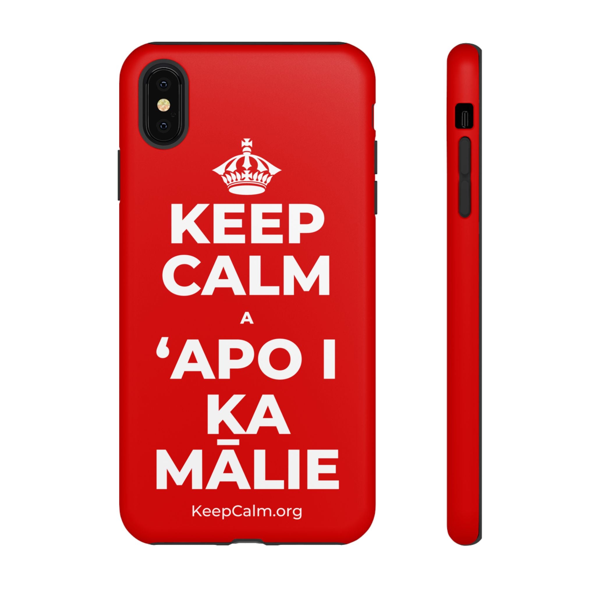 KEEP CALM A ʻAPO I KA MĀLIE Phone Case