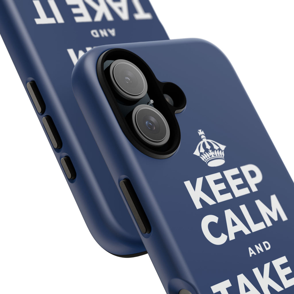 KEEP CALM AND TAKE IT ONE DAY AT A TIME Phone Case