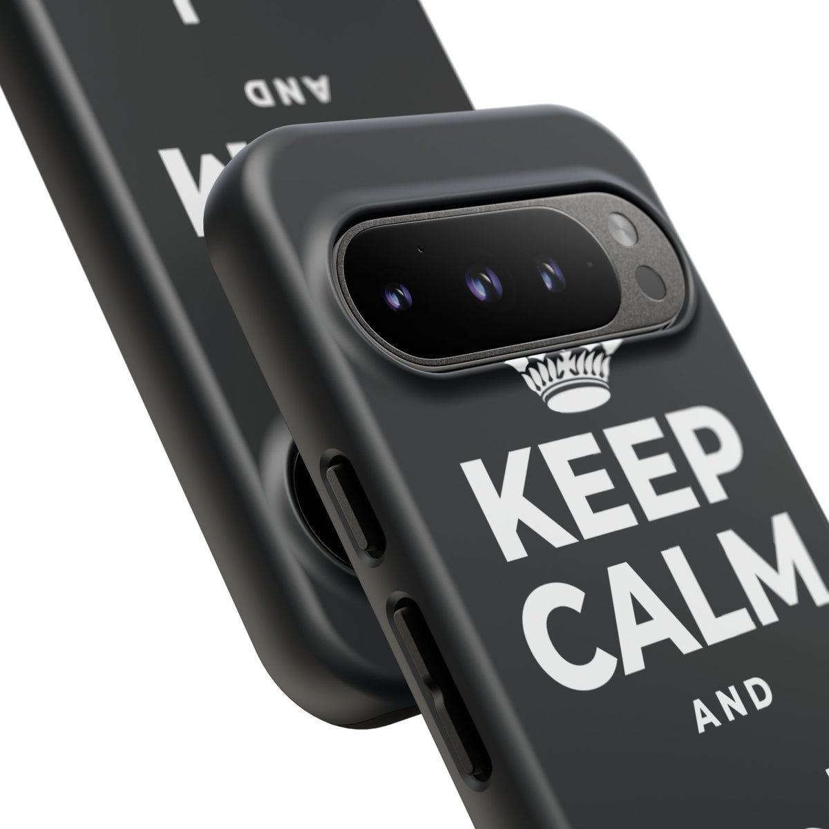 KEEP CALM AND احمِ سلامك Phone Case (Dark)