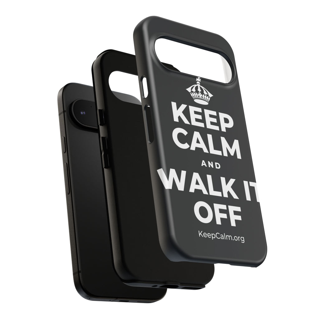 KEEP CALM AND WALK IT OFF Phone Case (Dark)