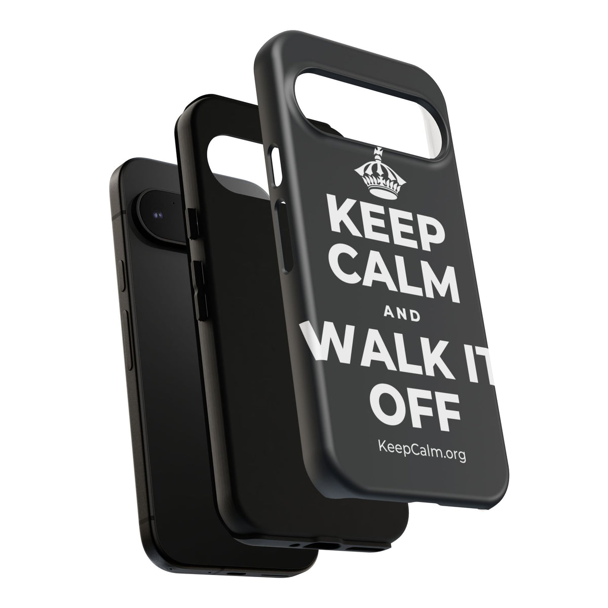 KEEP CALM AND WALK IT OFF Phone Case (Dark)