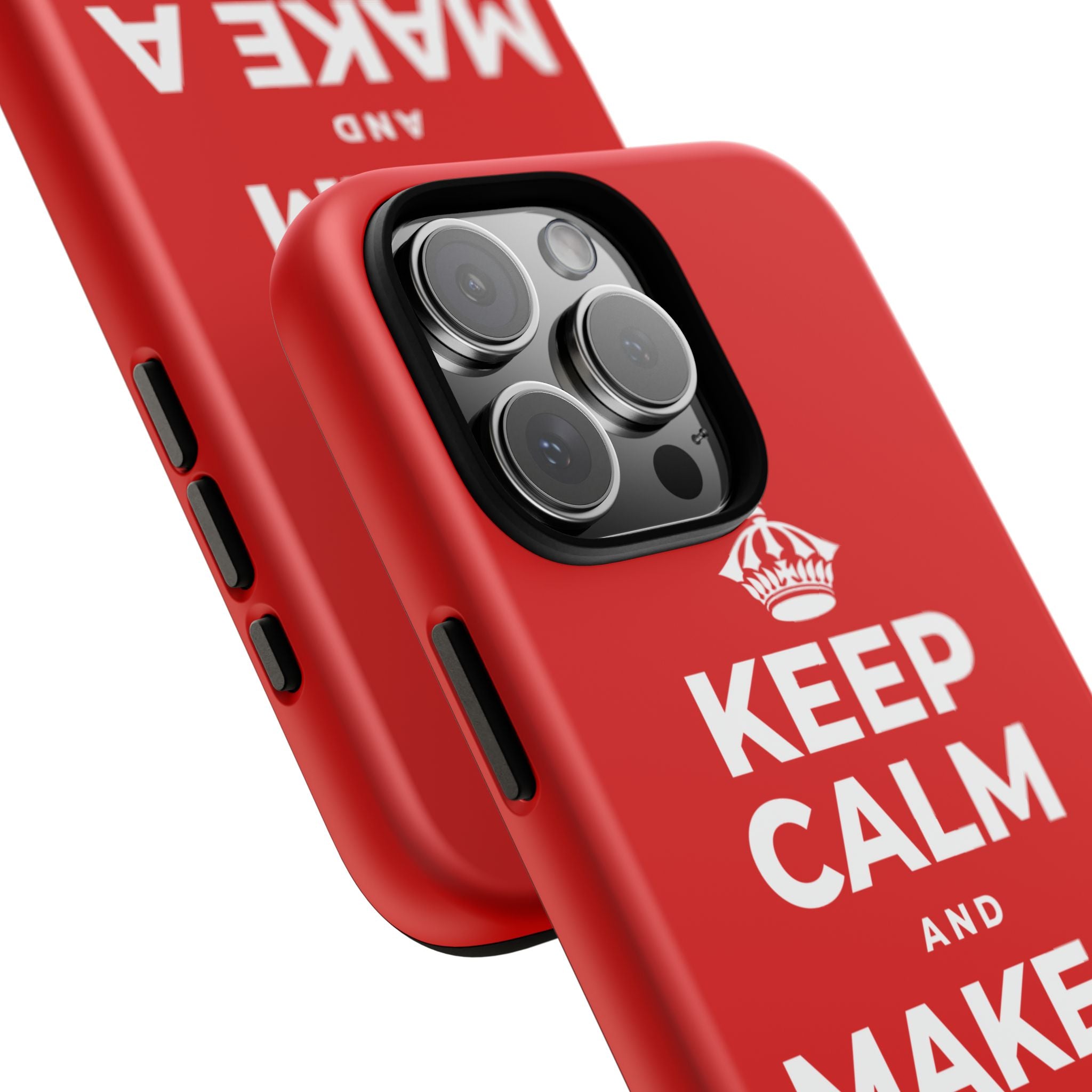 KEEP CALM AND MAKE A HAPPY MEMORY Phone Case