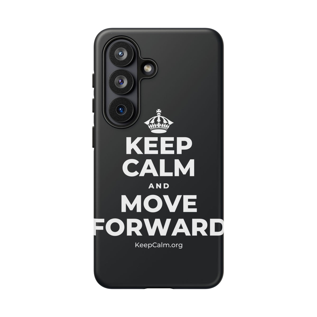 KEEP CALM AND MOVE FORWARD Phone Case (Dark)