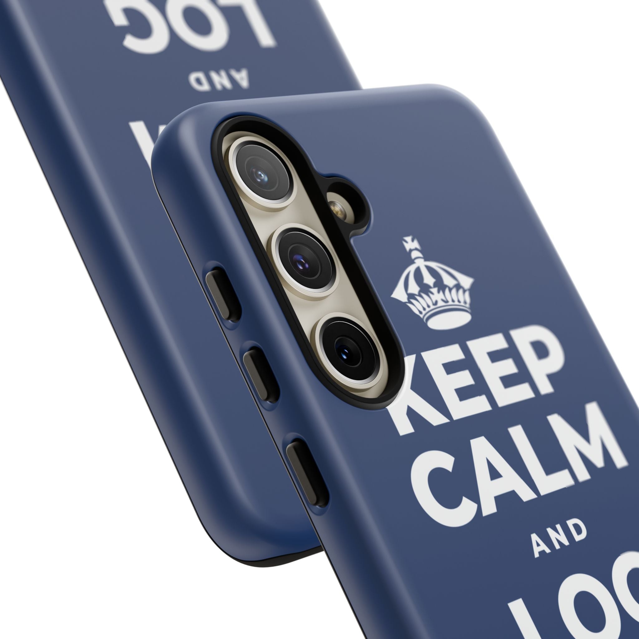 KEEP CALM AND LOG OFF EARLY Phone Case