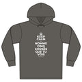 KEEP CALM ET NOMME CINQ CHOSES QUE TU VOIS Organic Hoodie Tee
