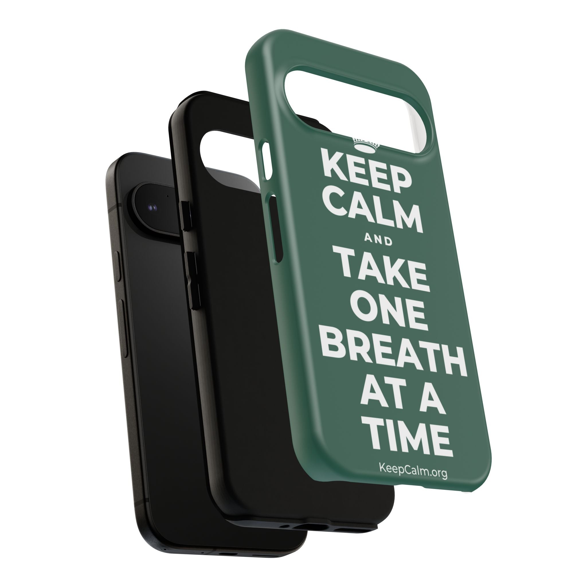 KEEP CALM AND TAKE ONE BREATH AT A TIME Phone Case