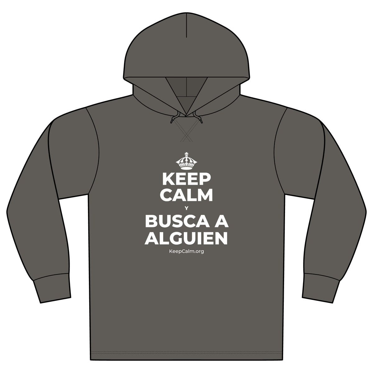 KEEP CALM Y BUSCA A ALGUIEN Organic Hoodie Tee