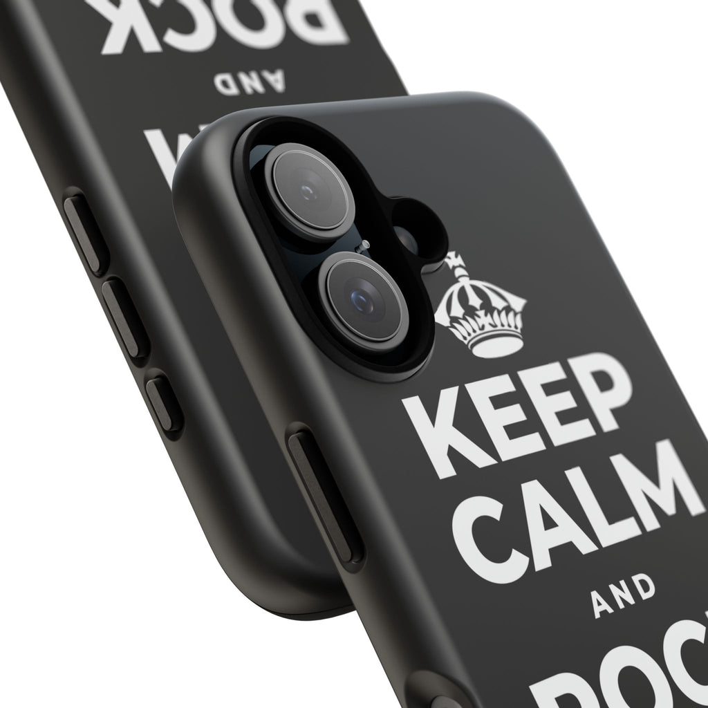 KEEP CALM AND ROCK THAT SMILE Phone Case