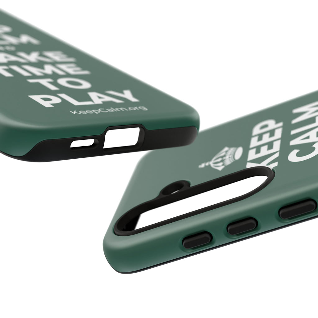 KEEP CALM AND MAKE TIME TO PLAY Phone Case