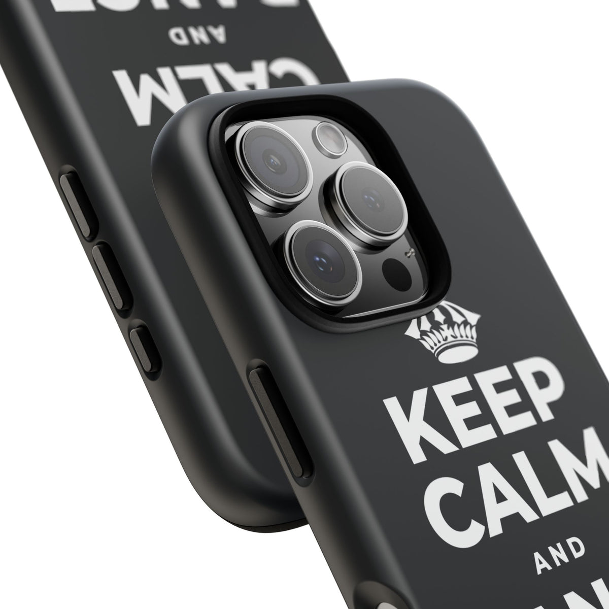 KEEP CALM AND DANCE WITH ME Phone Case (Dark)