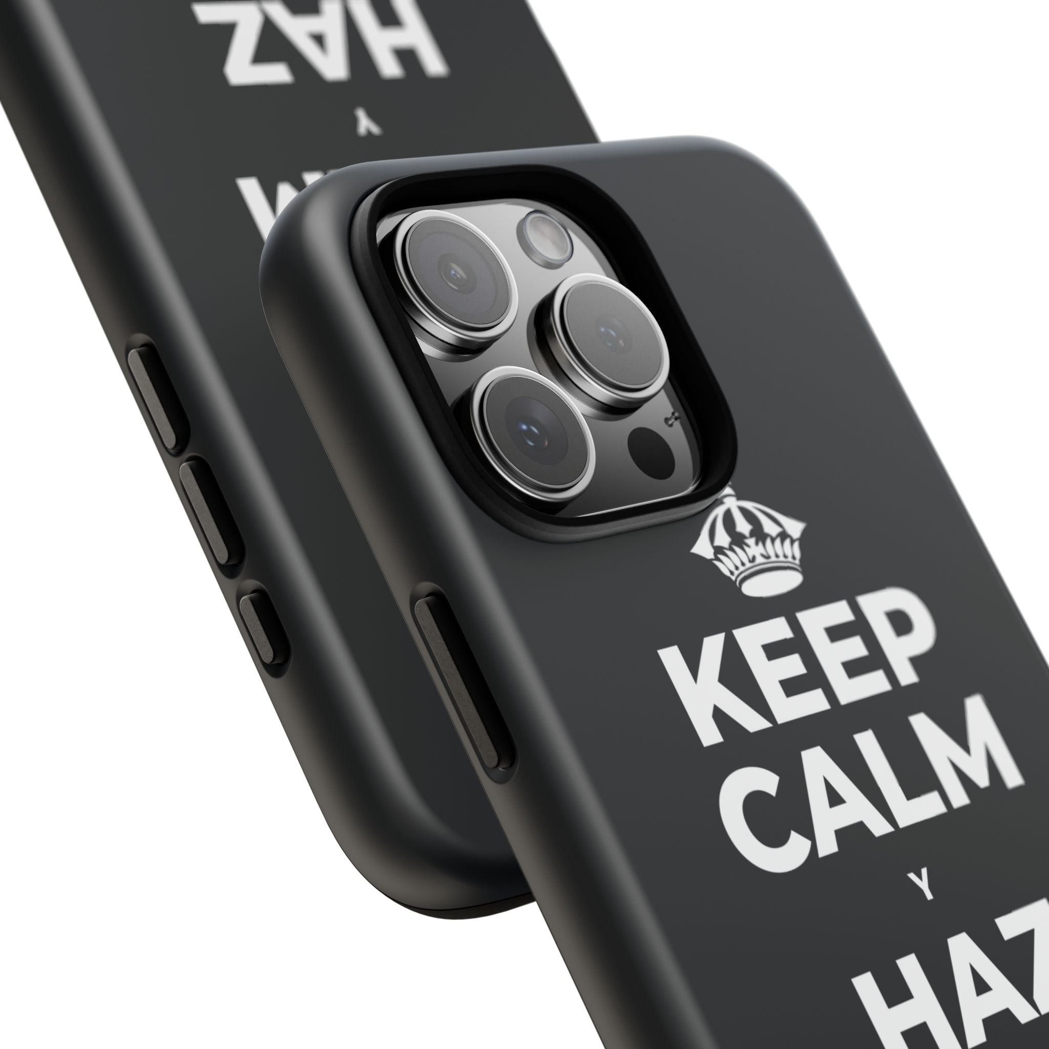 KEEP CALM Y HAZ COSAS DIFÍCILES Phone Case (Dark)