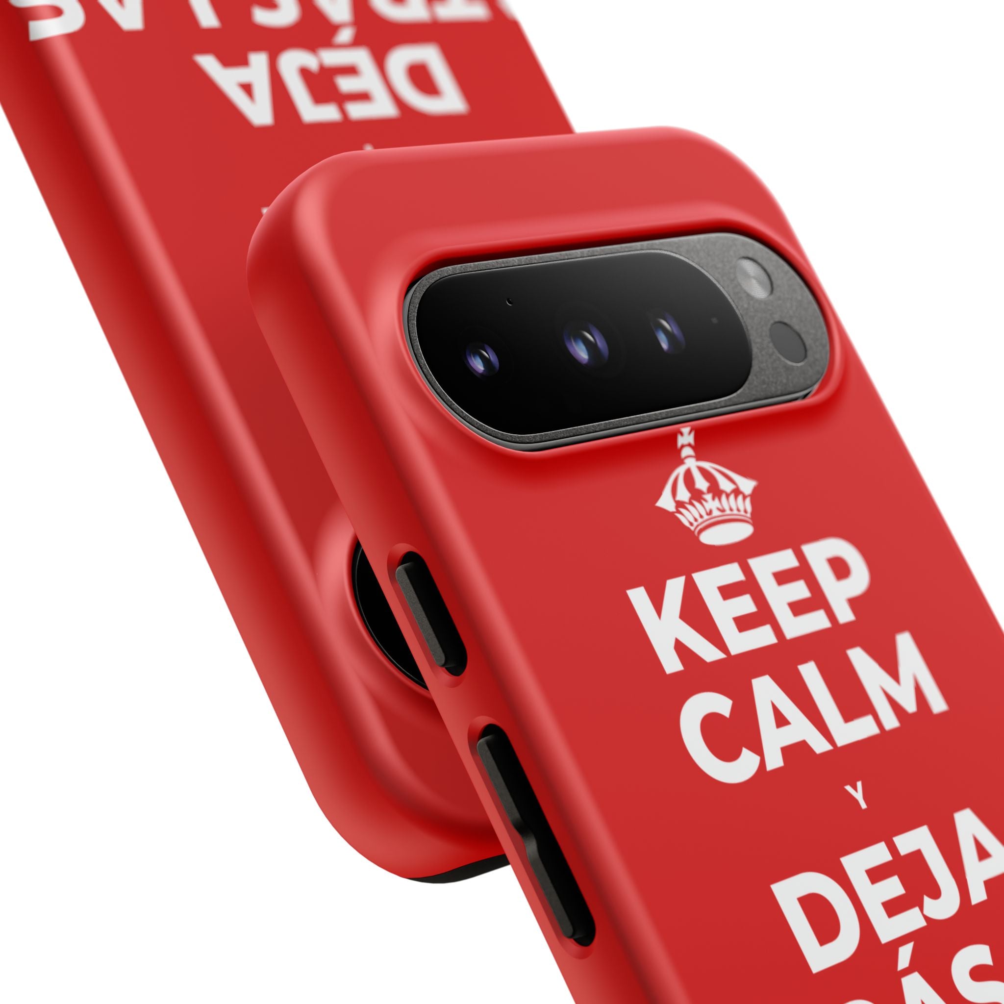 KEEP CALM Y DEJA ATRÁS LAS VIEJAS CARGAS Phone Case