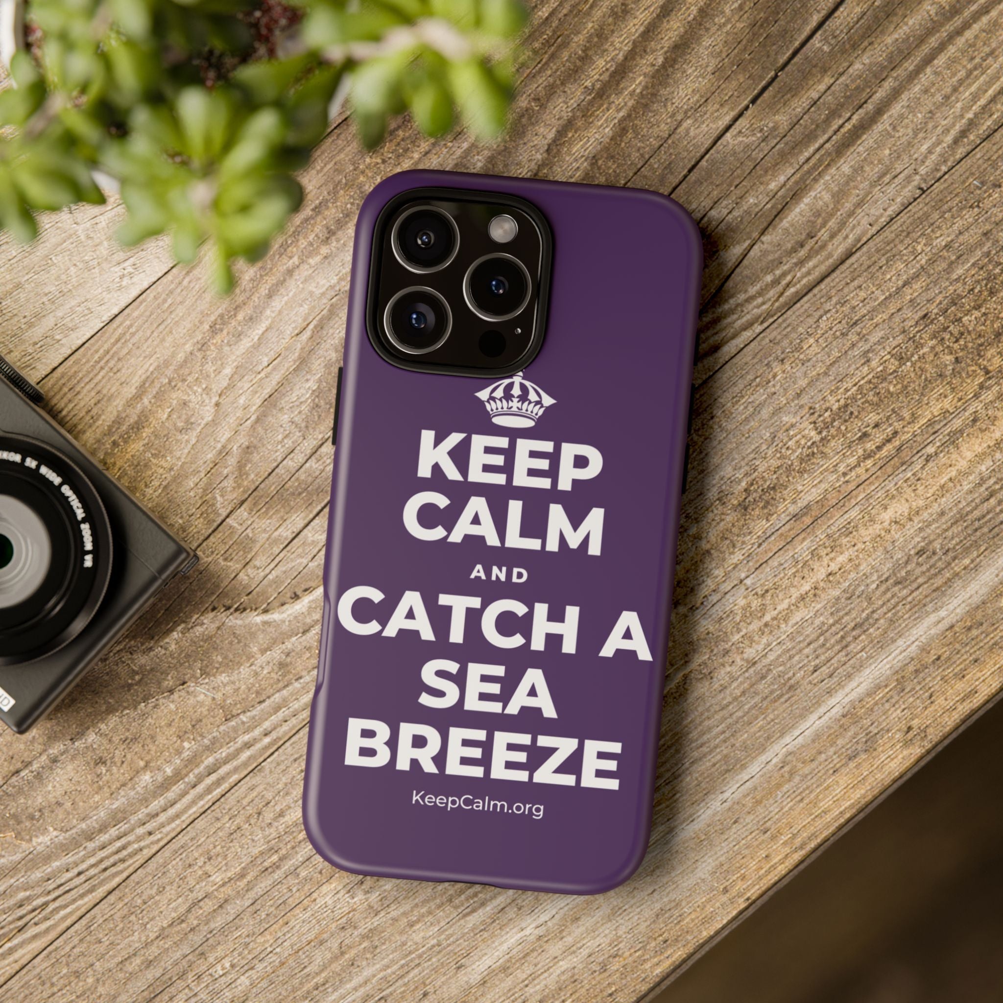KEEP CALM AND CATCH A SEA BREEZE Phone Case