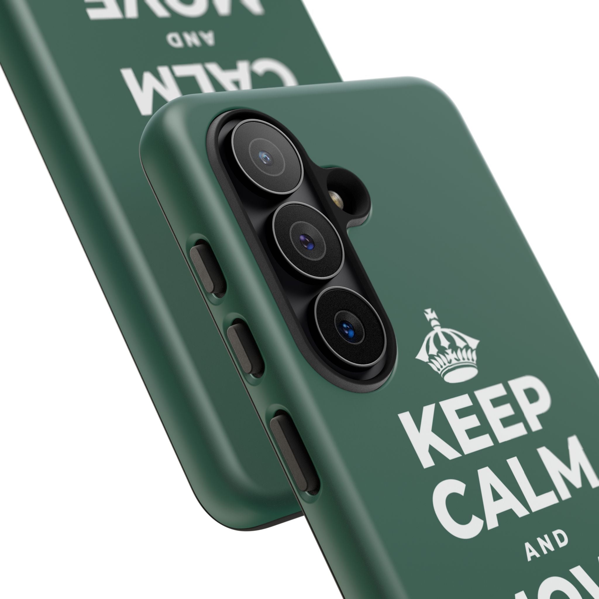 KEEP CALM AND MOVE FORWARD Phone Case