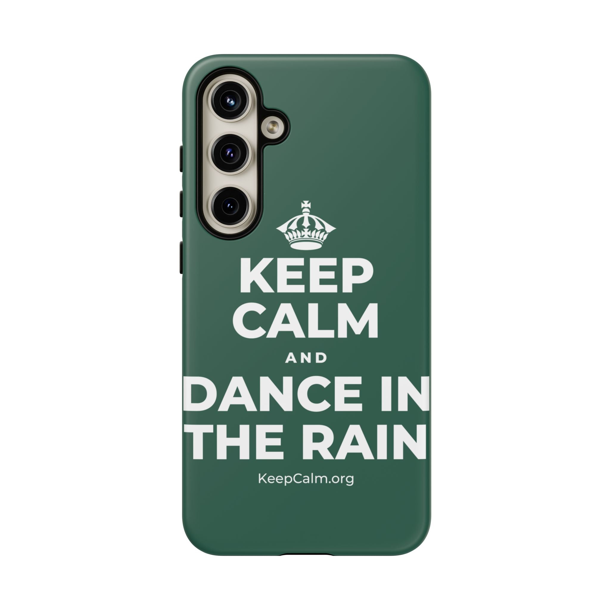 KEEP CALM AND DANCE IN THE RAIN Phone Case