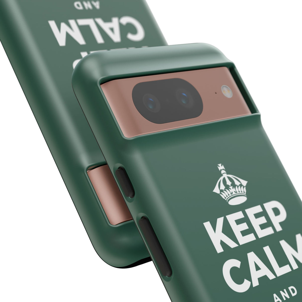 KEEP CALM AND BREATHE Phone Case