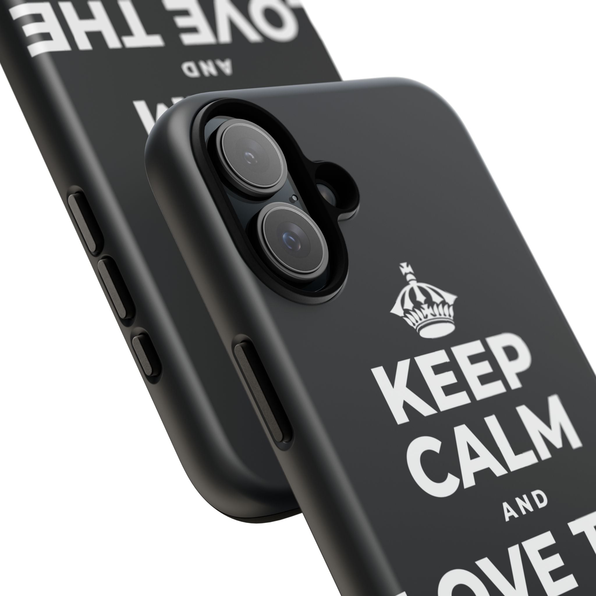 KEEP CALM AND LOVE THE QUIET HOURS Phone Case (Dark)