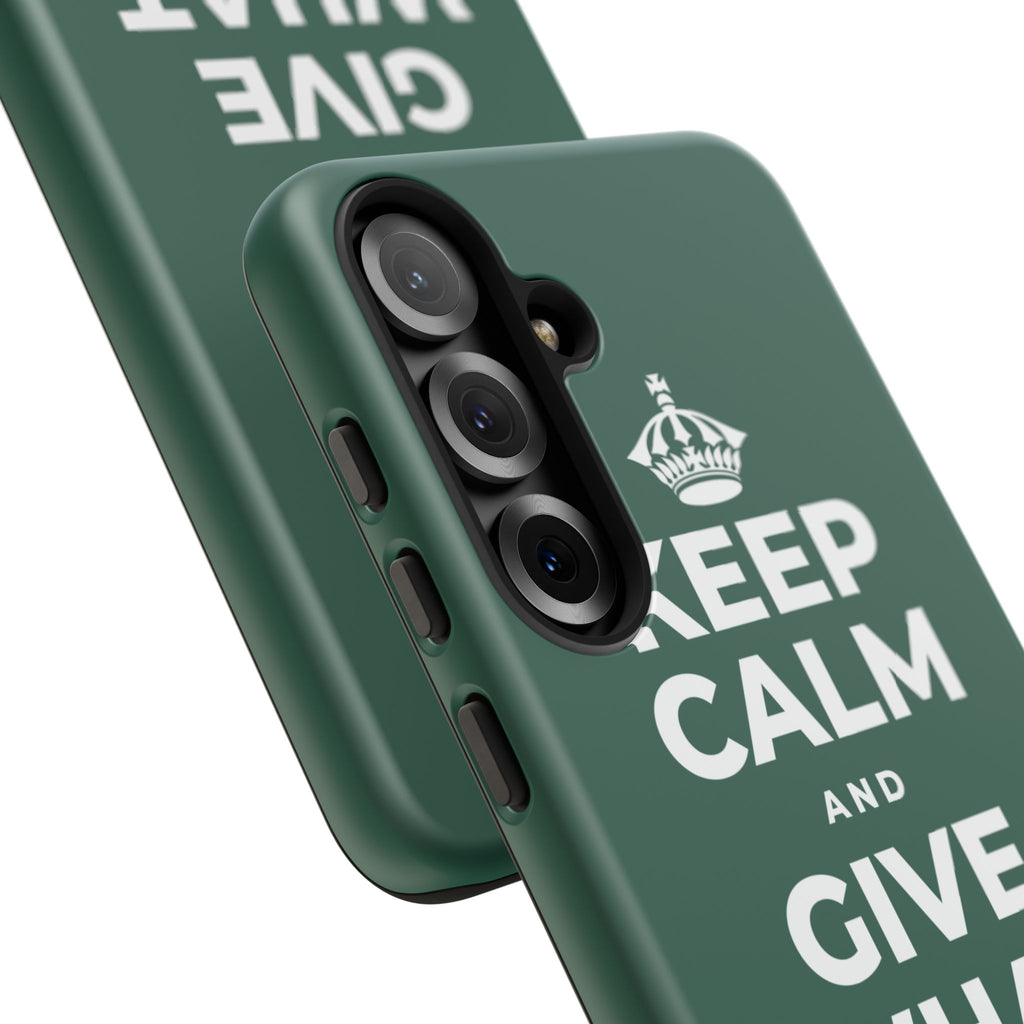 KEEP CALM AND GIVE WHAT YOU CAN Phone Case