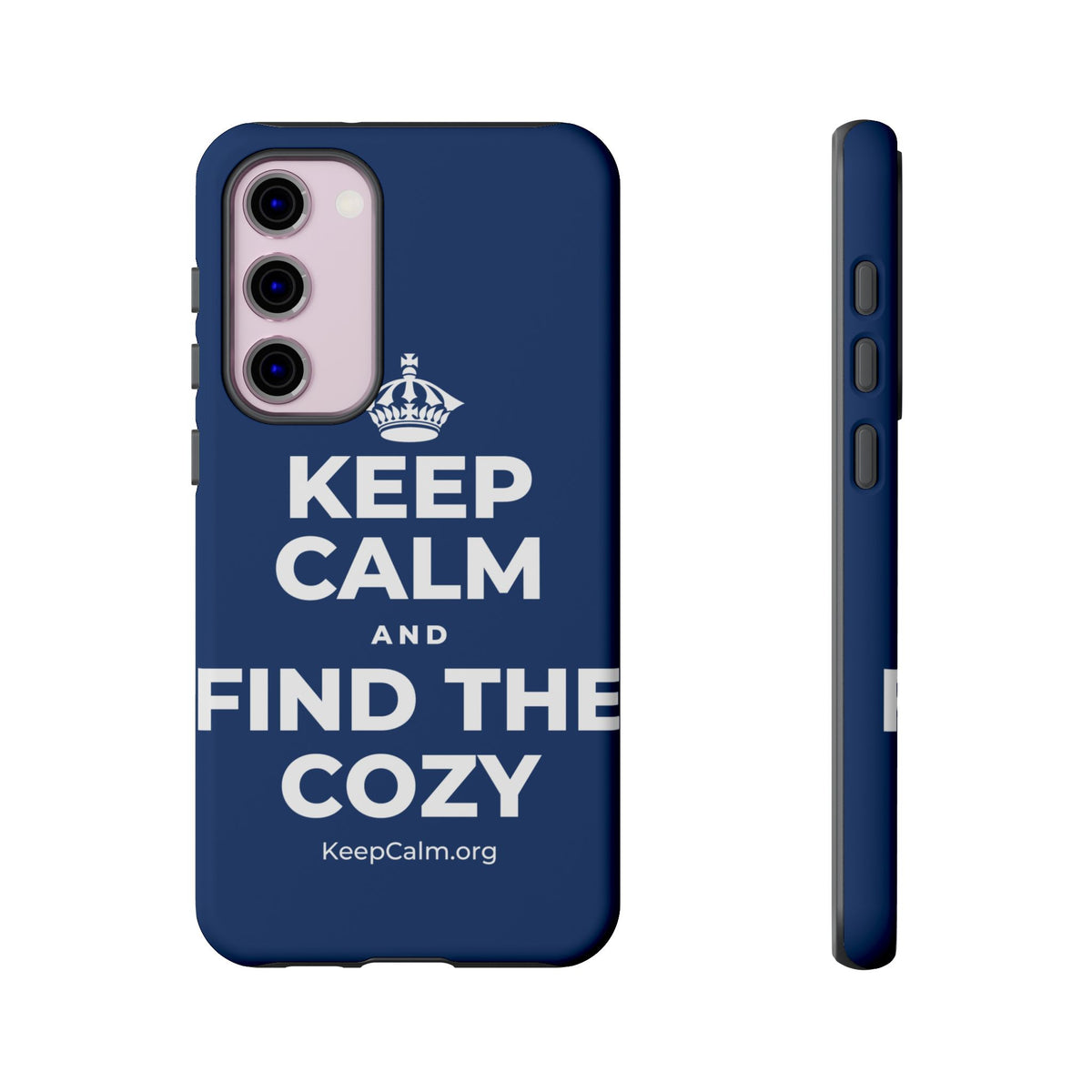 KEEP CALM AND FIND THE COZY Phone Case