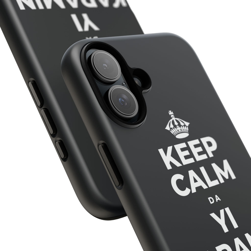 KEEP CALM DA YI ƘARAMIN JERIN ABUBUWA Phone Case (Dark)