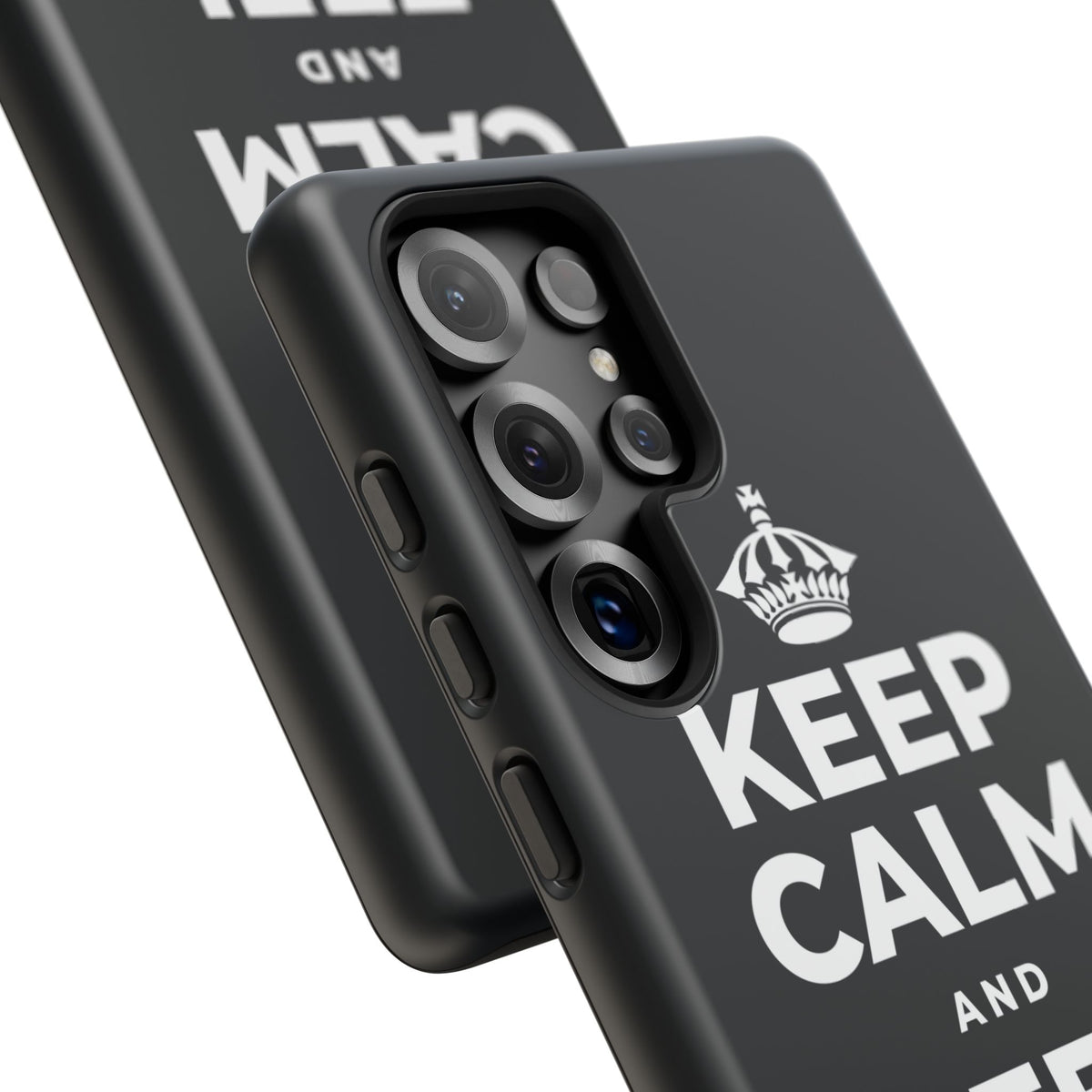 KEEP CALM AND FEEL FREE Phone Case (Dark)