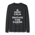 KEEP CALM Y TRÁTATE CON CARIÑO Long Sleeve Tee