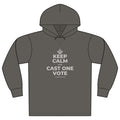 KEEP CALM AND CAST ONE VOTE Organic Hoodie Tee