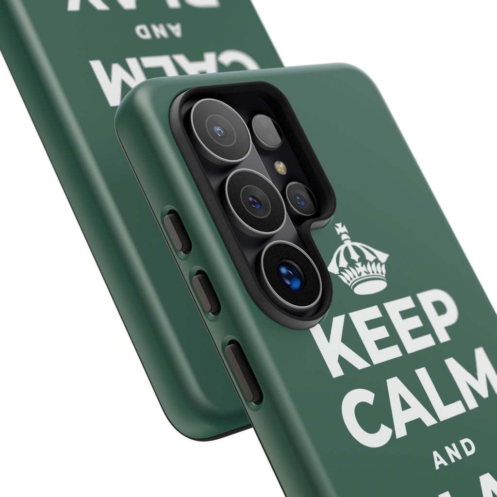 KEEP CALM AND PLAY MORE Phone Case