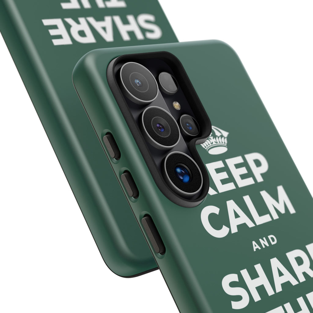 KEEP CALM AND SHARE THE GOOD NEWS Phone Case