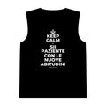 KEEP CALM E SII PAZIENTE CON LE NUOVE ABITUDINI Tank Top