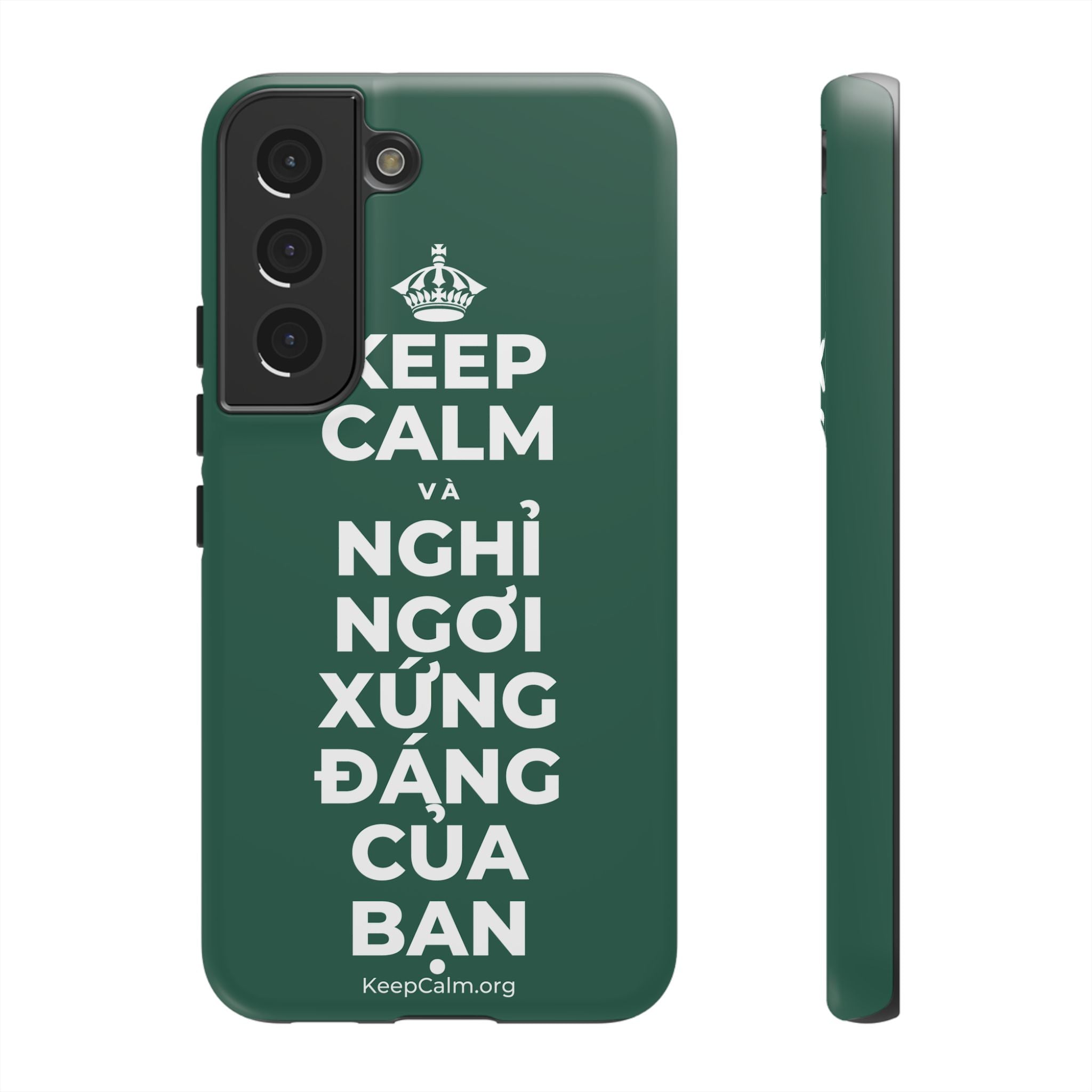 KEEP CALM VÀ NGHỈ NGƠI XỨNG ĐÁNG CỦA BẠN Phone Case