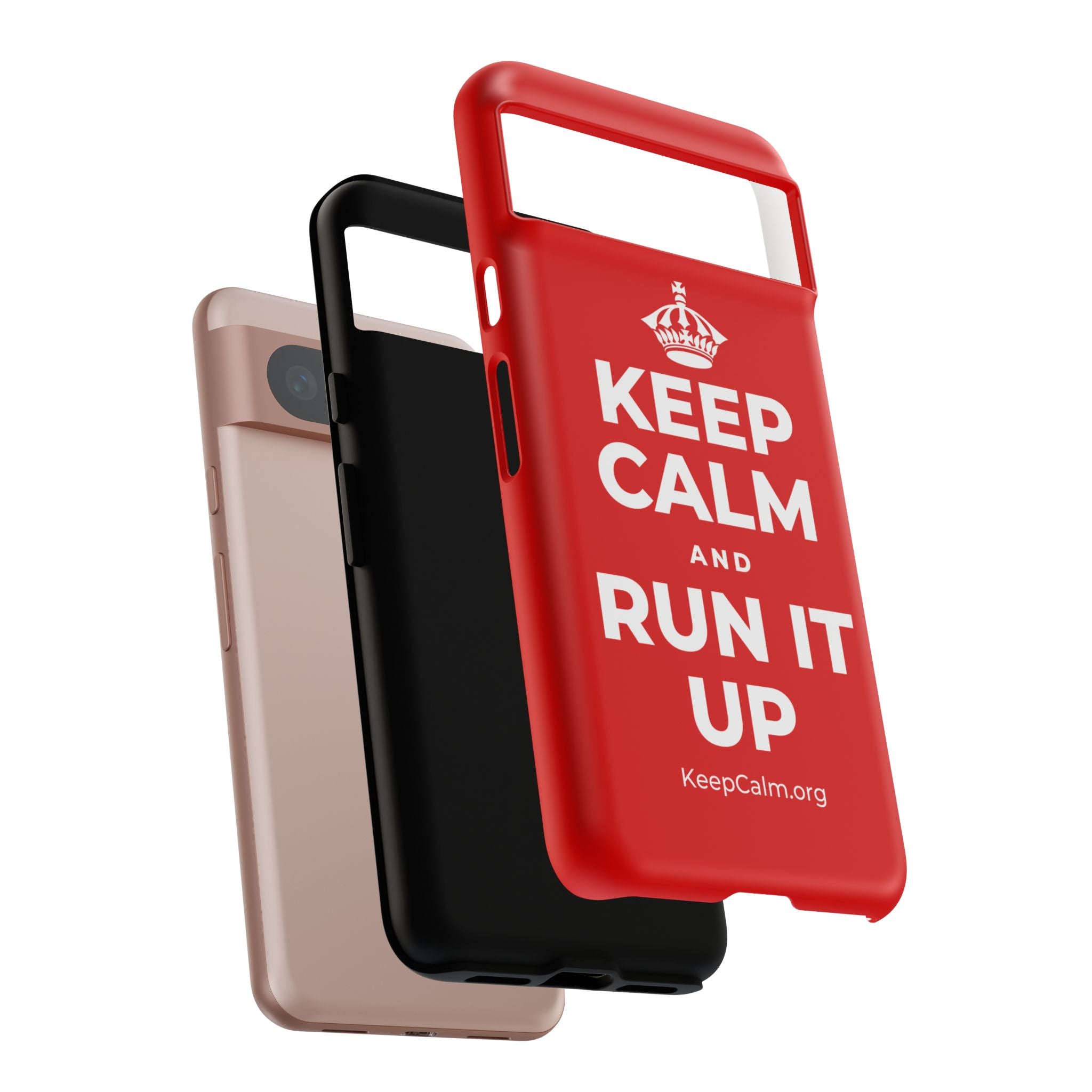 KEEP CALM AND RUN IT UP Phone Case