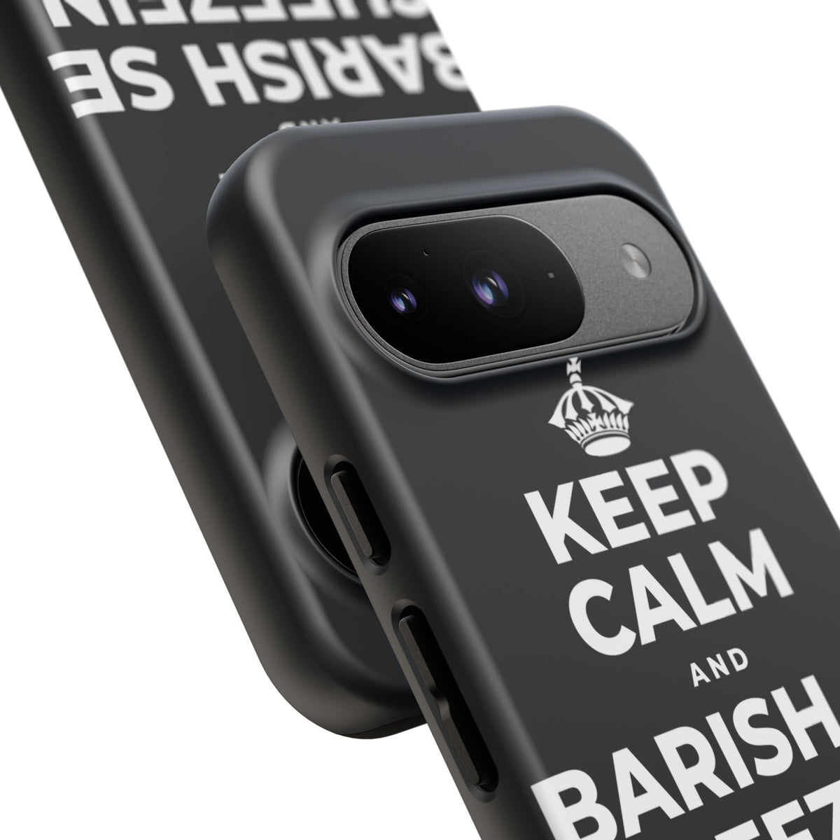 KEEP CALM AND BARISH SE CHEEZEIN BADHTI HAIN Phone Case (Dark)