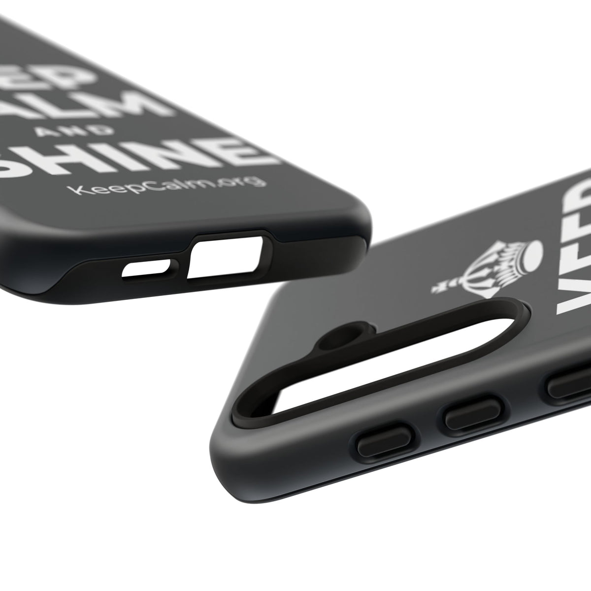 KEEP CALM AND SHINE Phone Case (Dark)