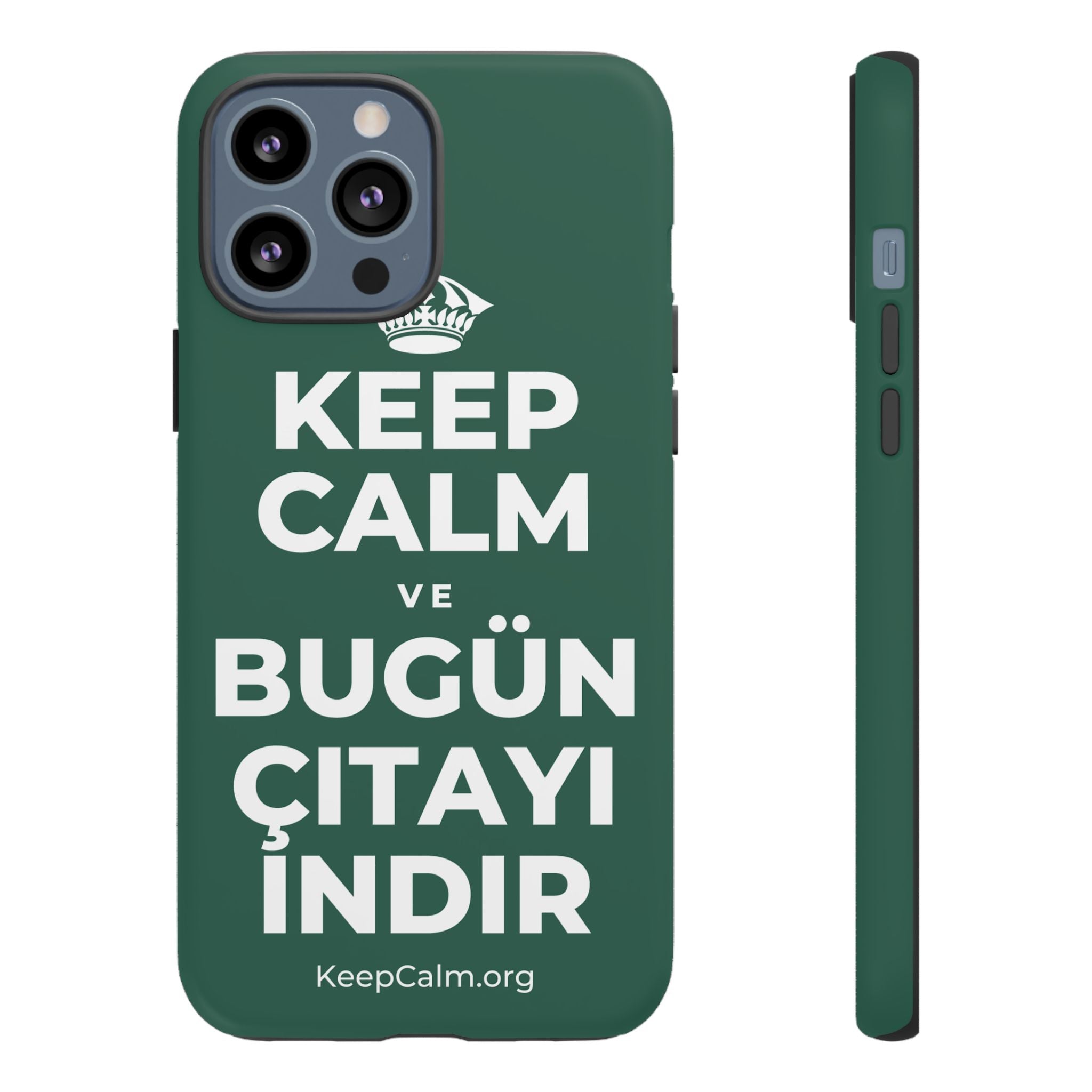 KEEP CALM VE BUGÜN ÇITAYI INDIR Phone Case