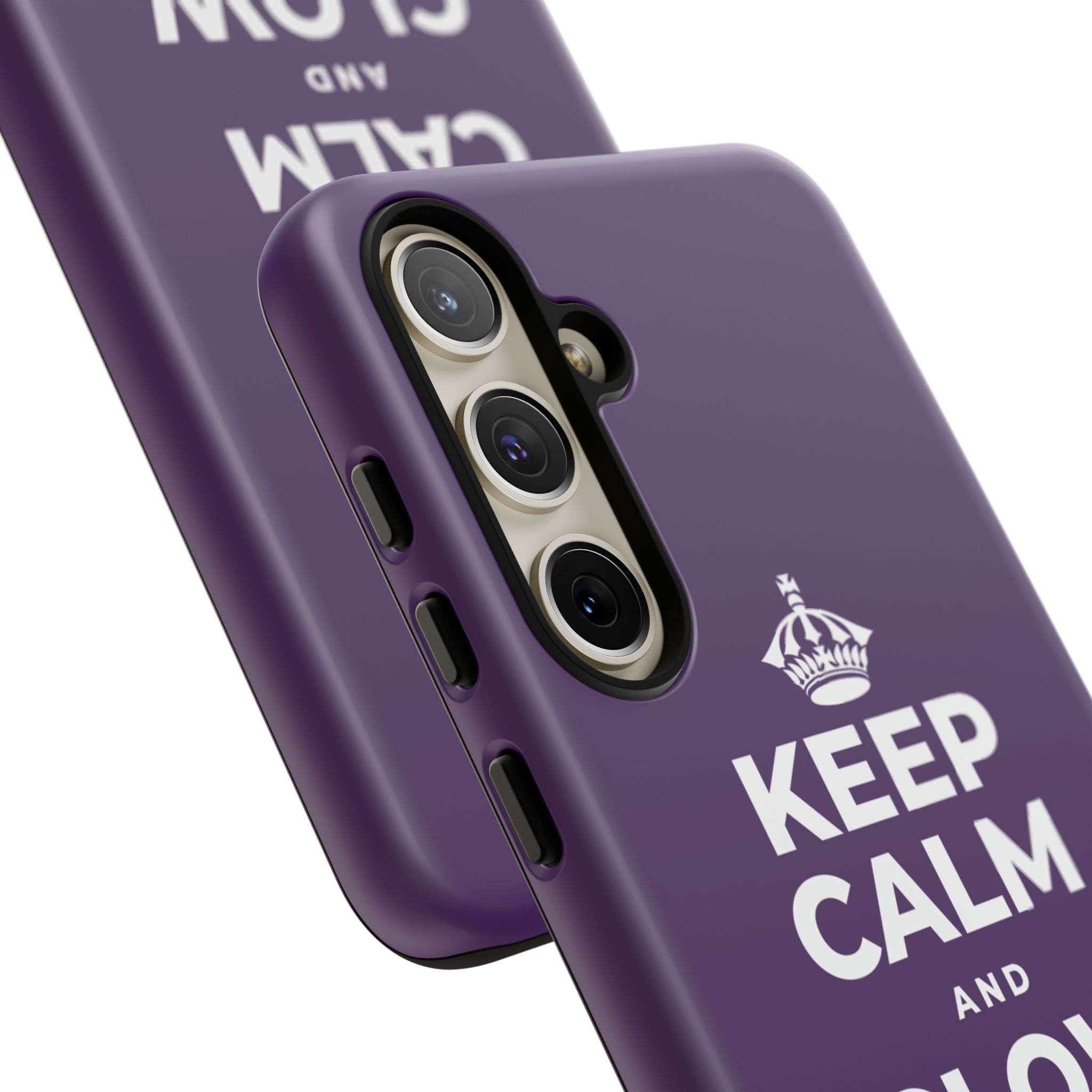 KEEP CALM AND GLOW TOGETHER Phone Case