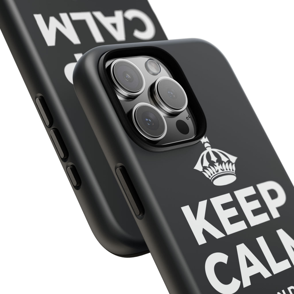 KEEP CALM AND OWN IT Phone Case (Dark)