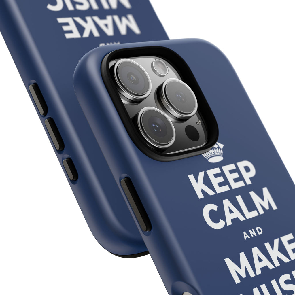 KEEP CALM AND MAKE MUSIC THAT HEALS Phone Case