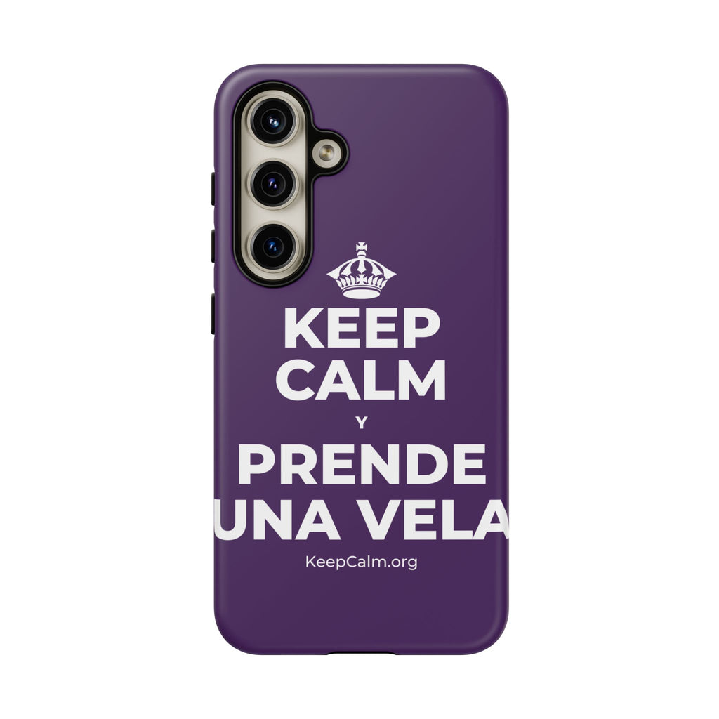 KEEP CALM Y PRENDE UNA VELA Phone Case