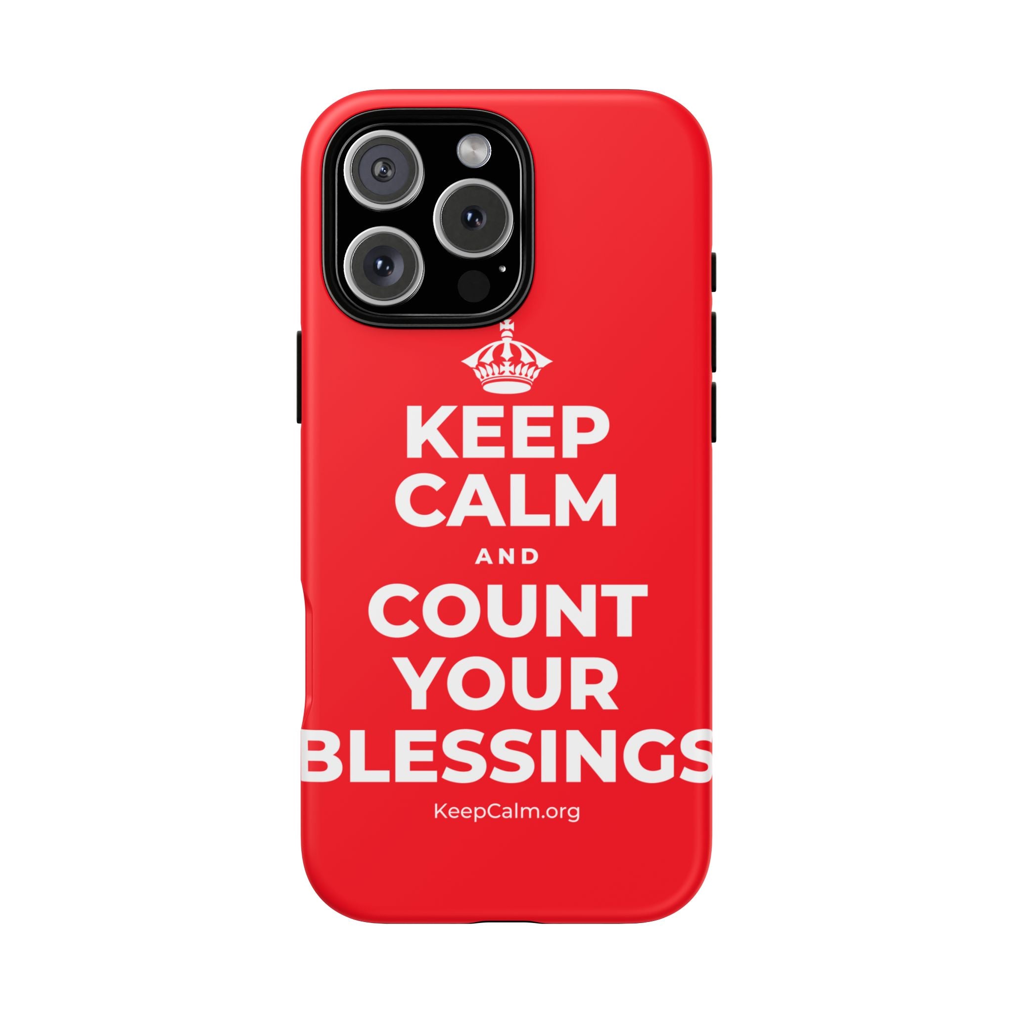 KEEP CALM AND COUNT YOUR BLESSINGS Phone Case