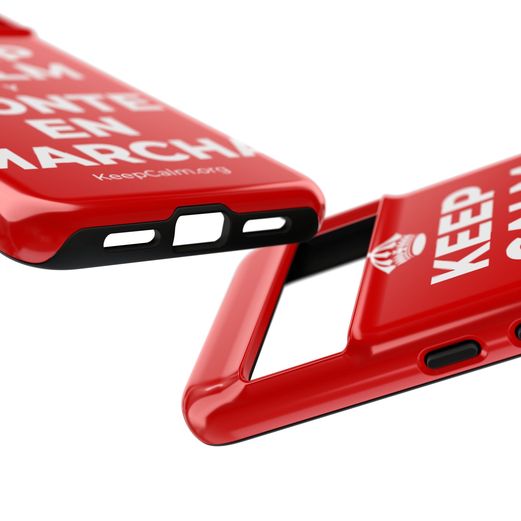 KEEP CALM Y PONTE EN MARCHA Phone Case