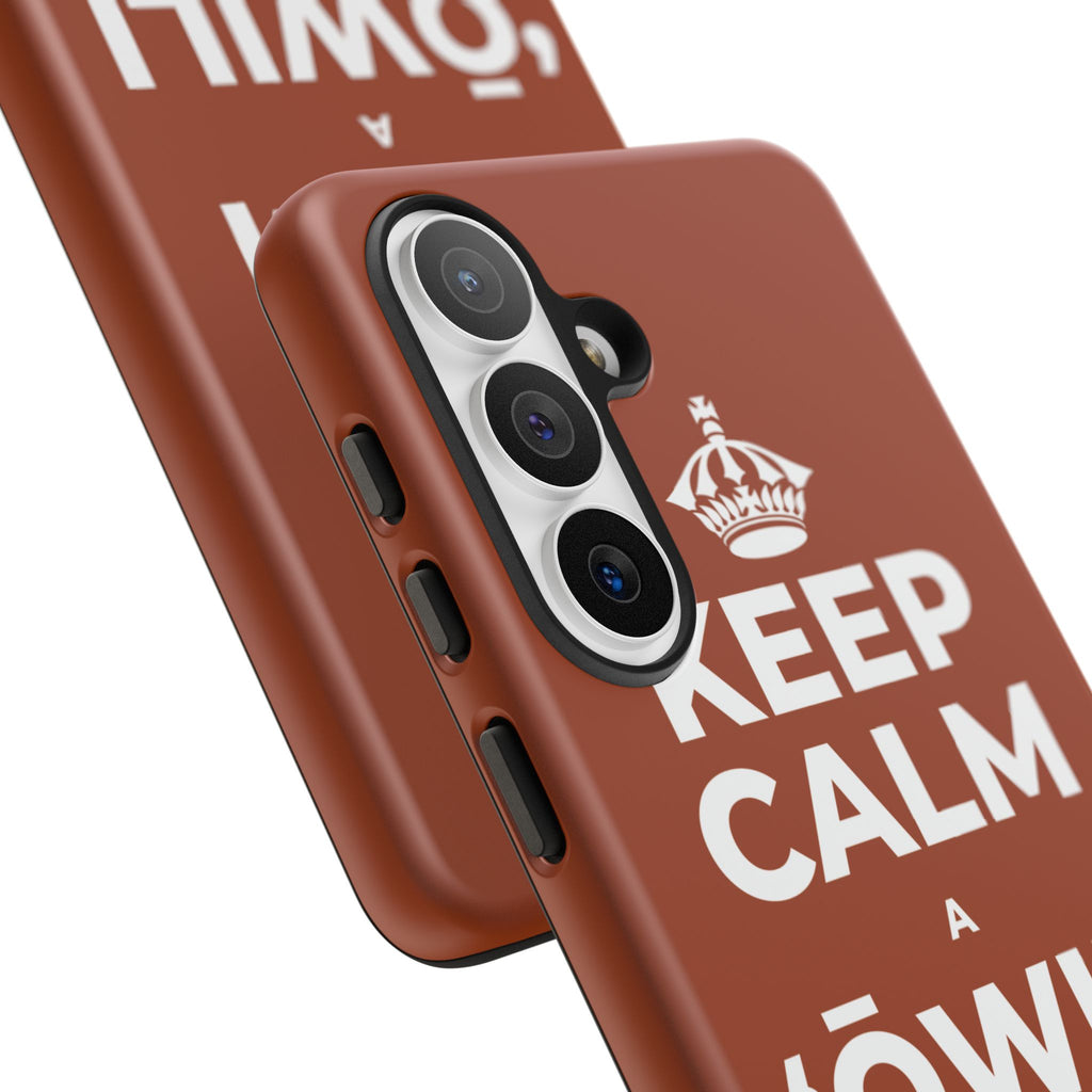 KEEP CALM A ʻŌWILI I KAHI KUʻEKE Phone Case
