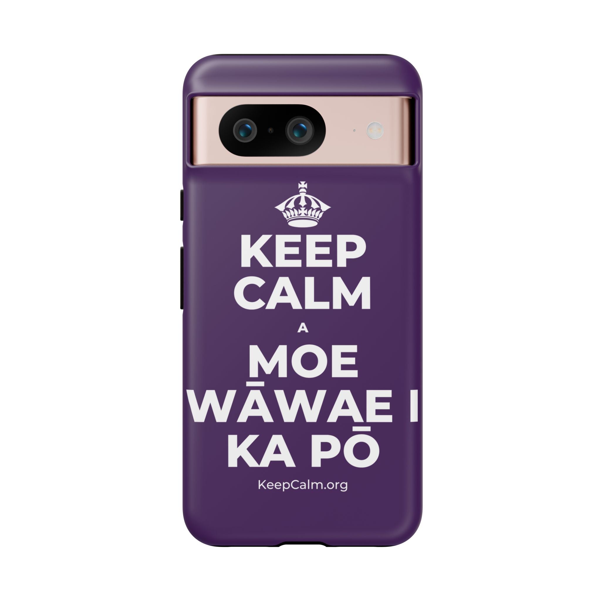 KEEP CALM A MOE WĀWAE I KA PŌ Phone Case