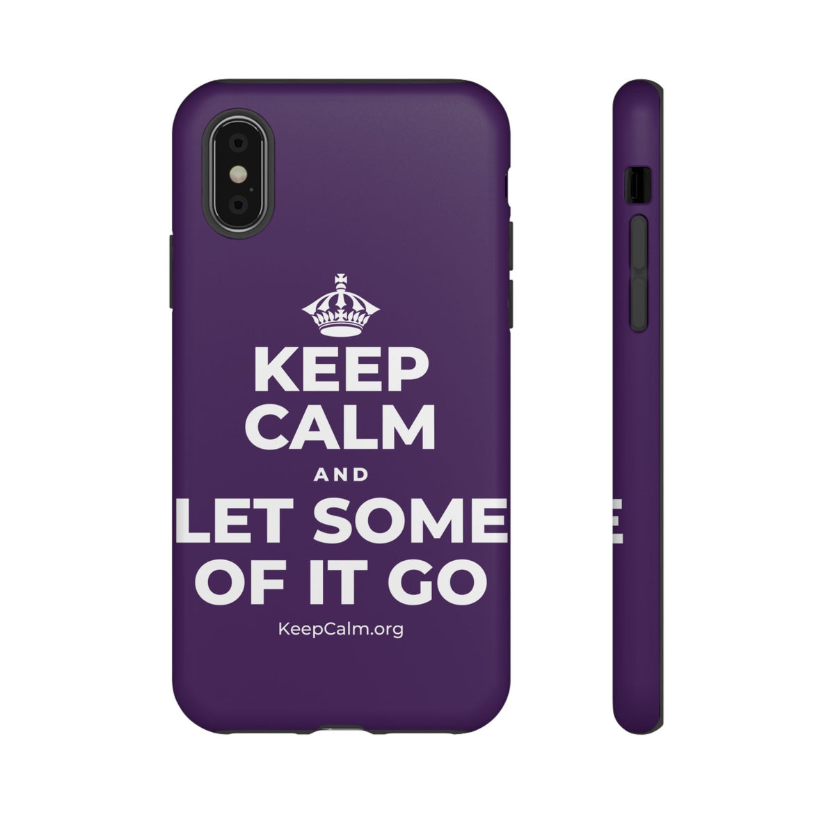 KEEP CALM AND LET SOME OF IT GO Phone Case