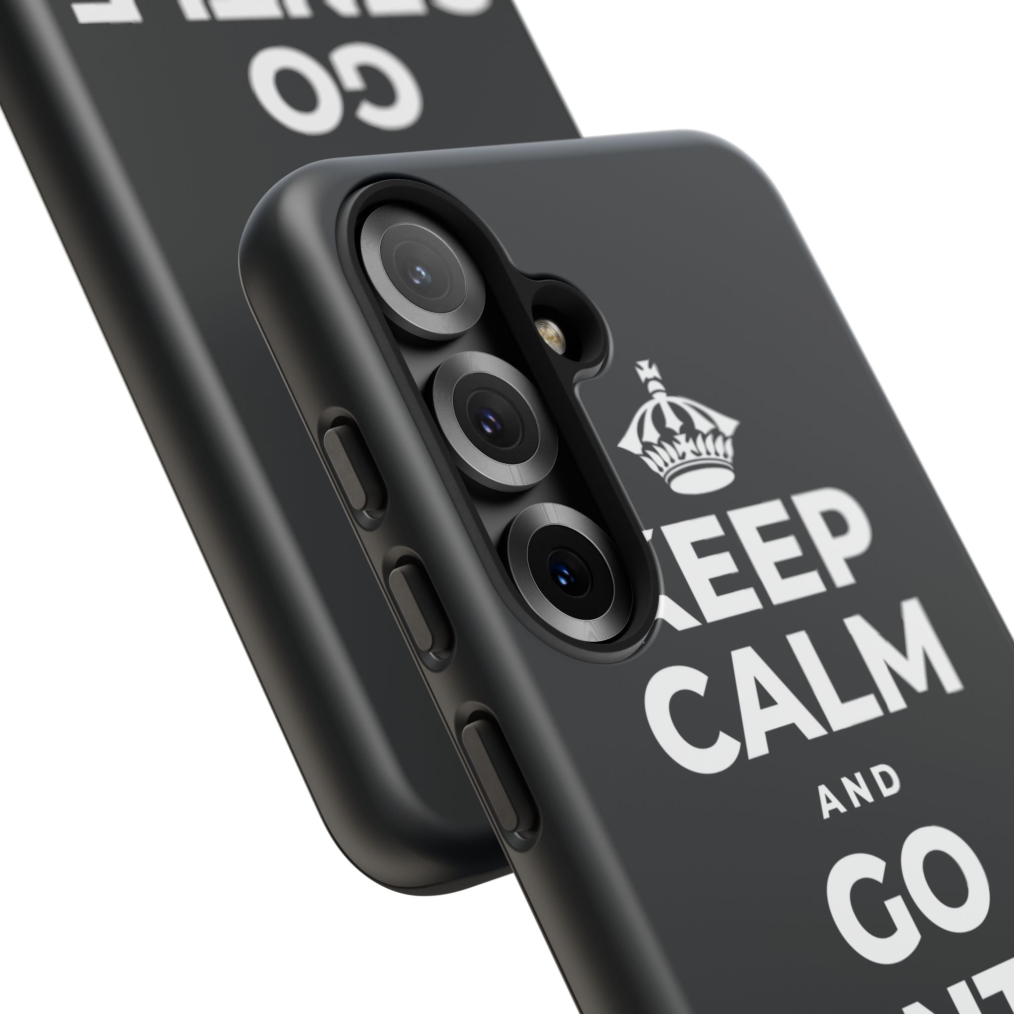 KEEP CALM AND GO GENTLE ON MONDAY Phone Case (Dark)
