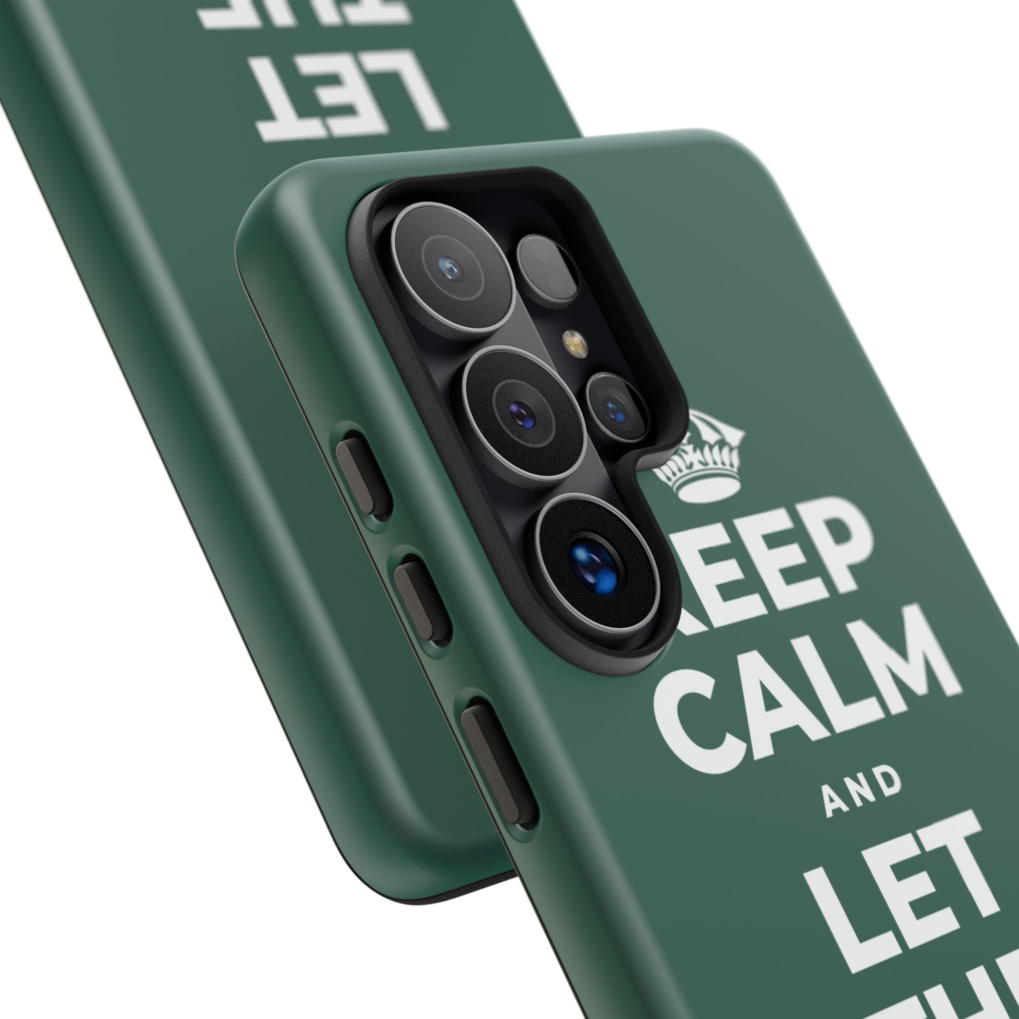 KEEP CALM AND LET THE SMILE OUT Phone Case