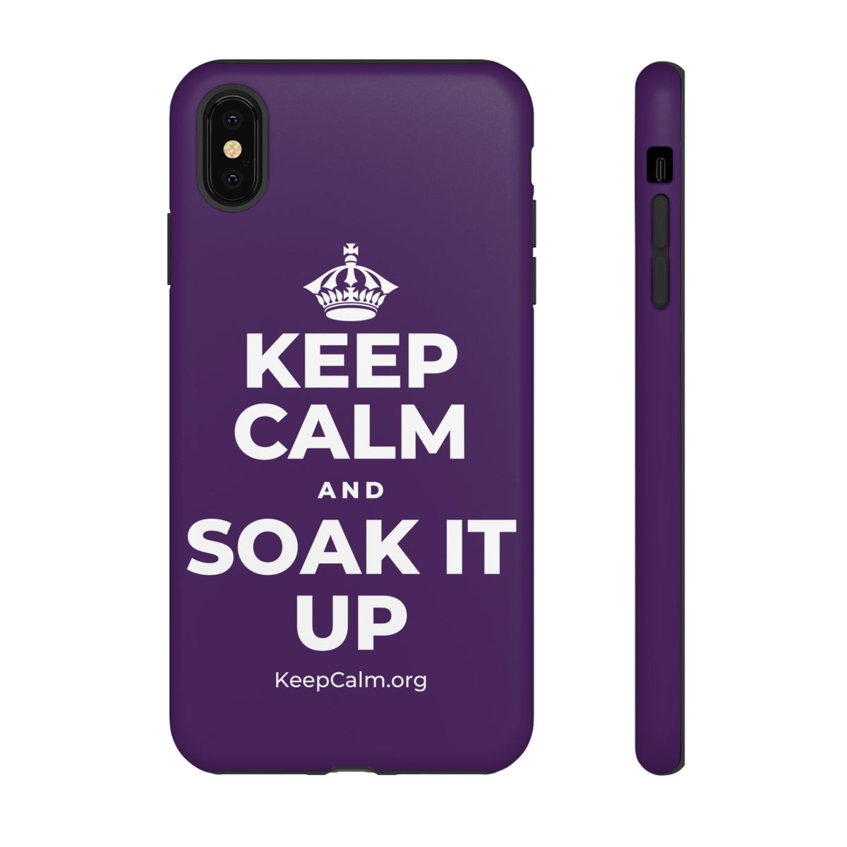 KEEP CALM AND SOAK IT UP Phone Case