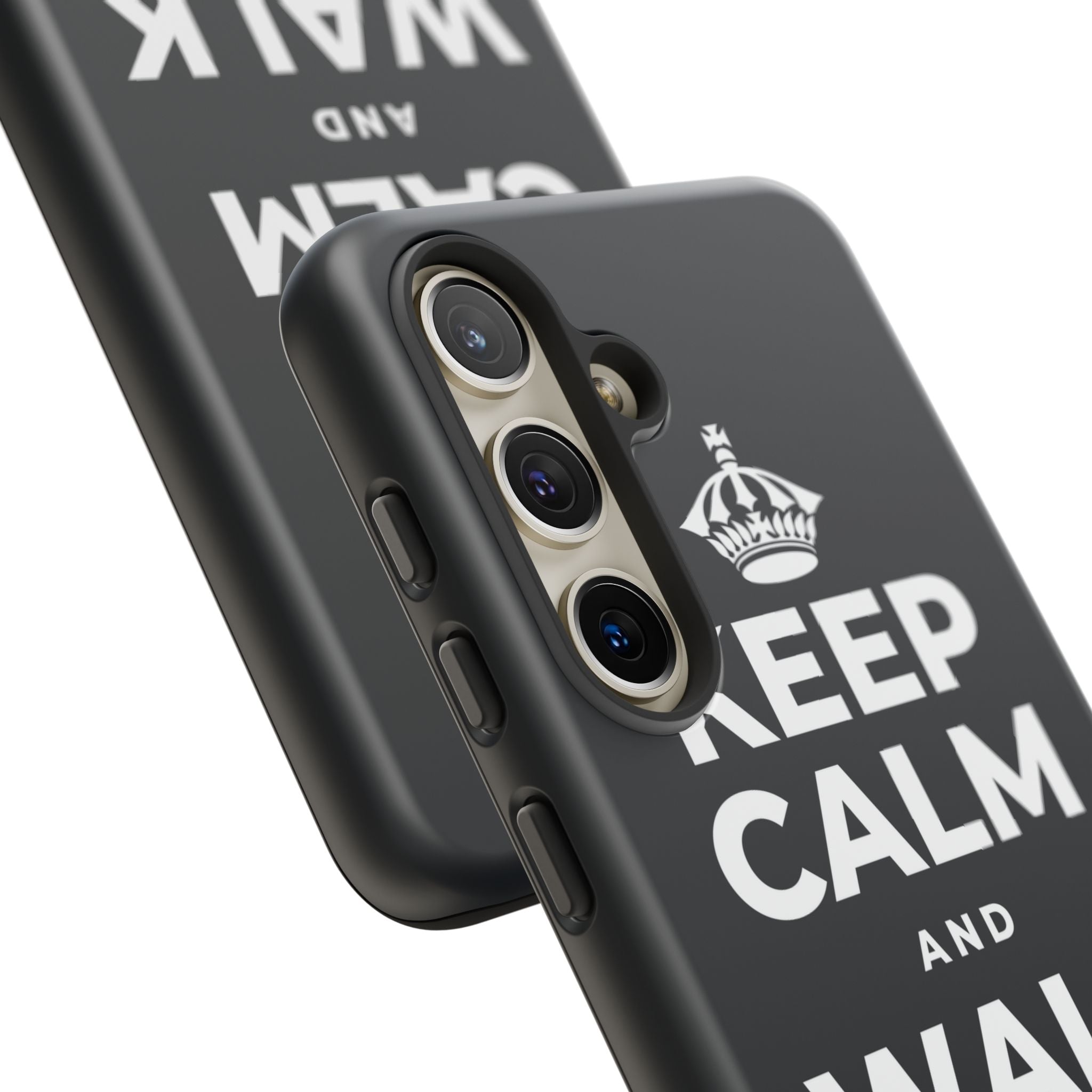 KEEP CALM AND WALK IT OFF Phone Case (Dark)