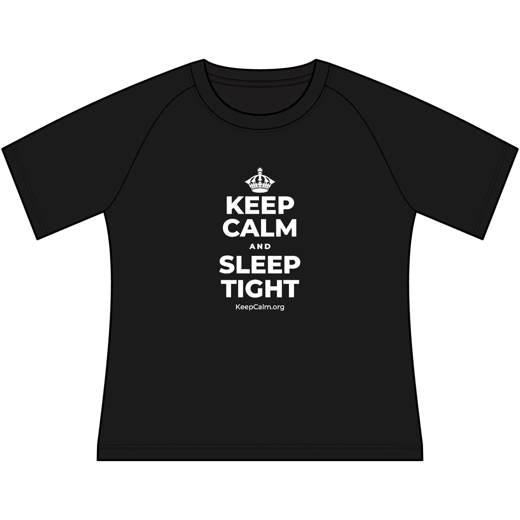 KEEP CALM AND SLEEP TIGHT Women's Raglan Tee